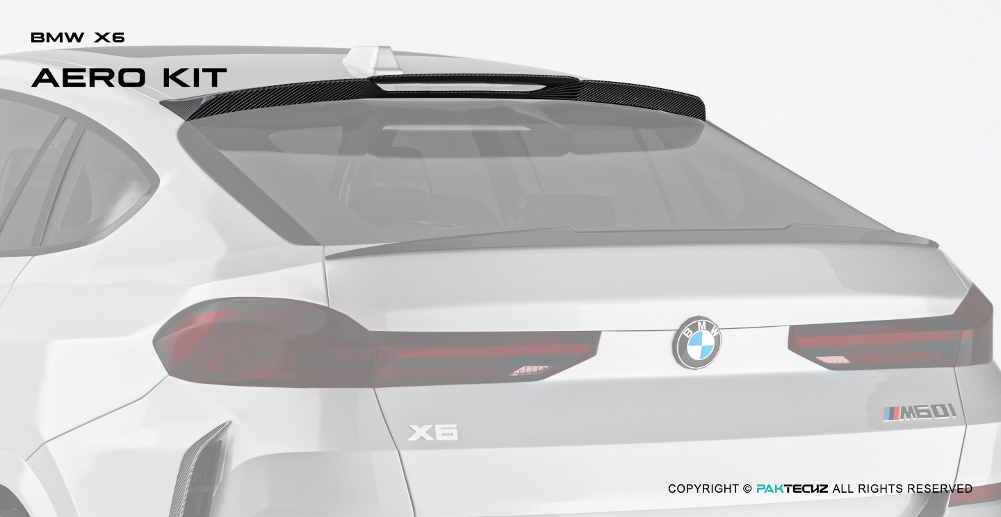 宝马X6 G06 Paktechz碳纤维顶翼