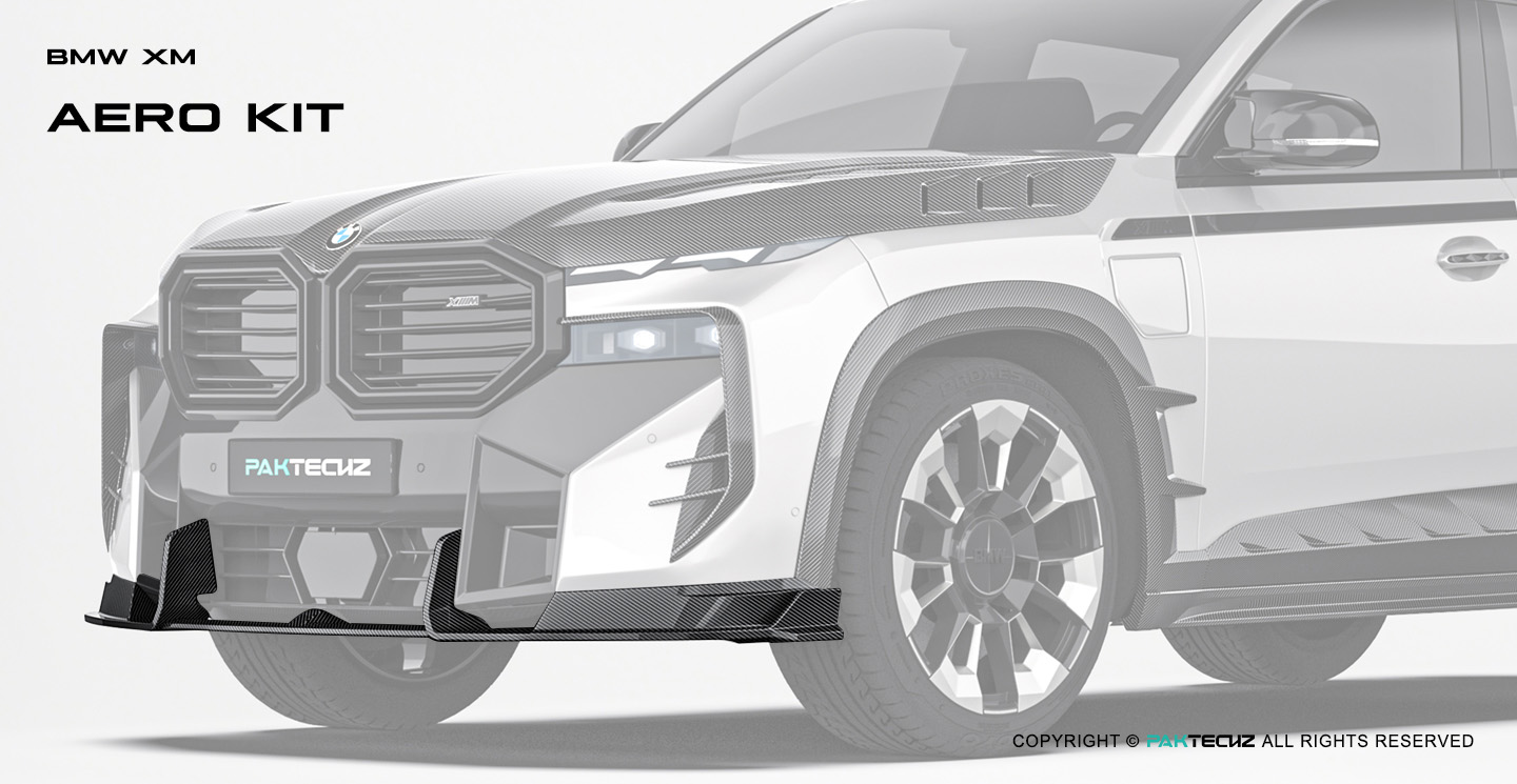 宝马XM (G09) Paktechz 款碳纤维前唇