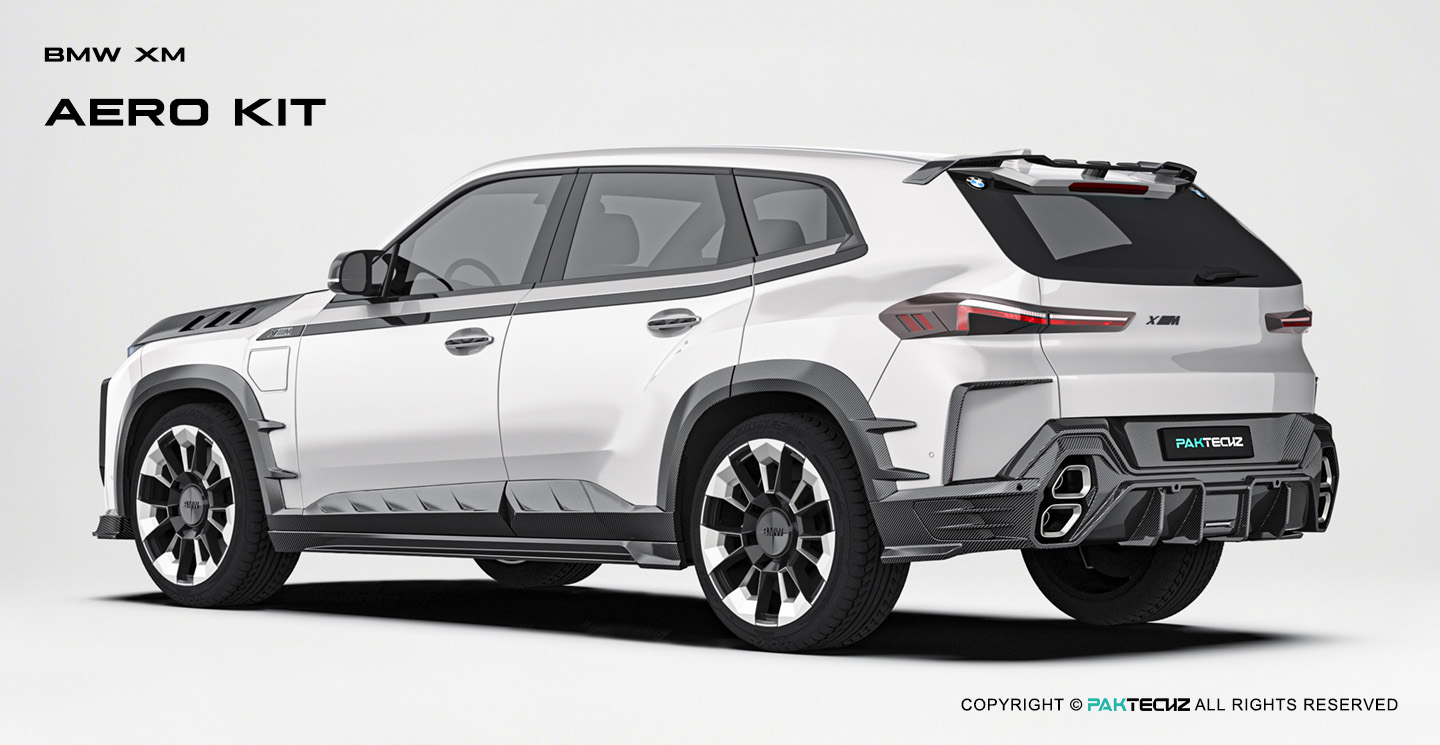 宝马XM (G09) Paktechz 款碳纤维套件