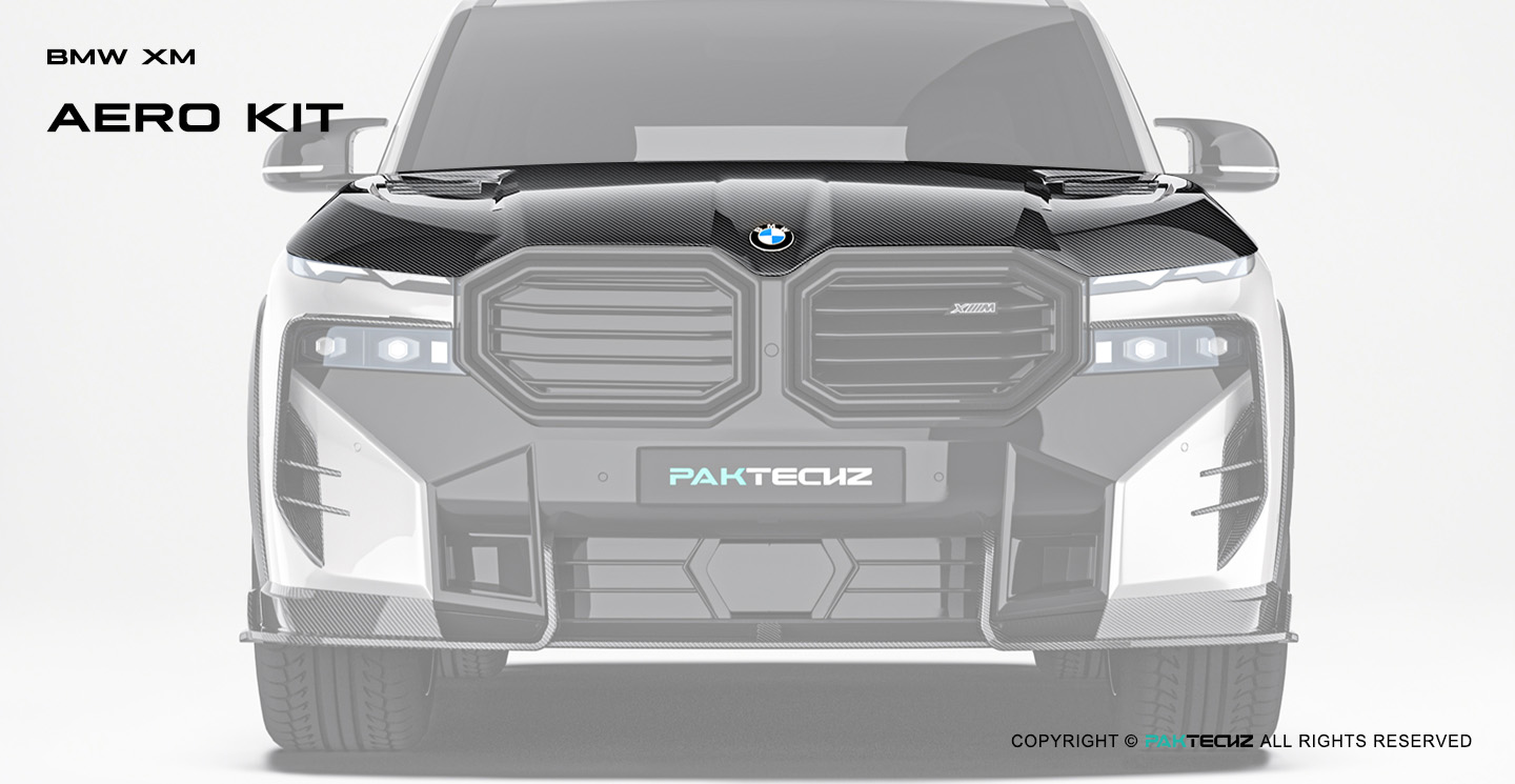 宝马XM (G09) Paktechz 款碳纤维机盖