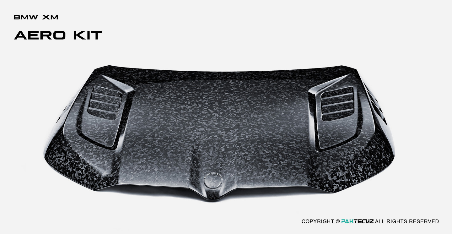 宝马XM (G09) Paktechz 款碳纤维机盖