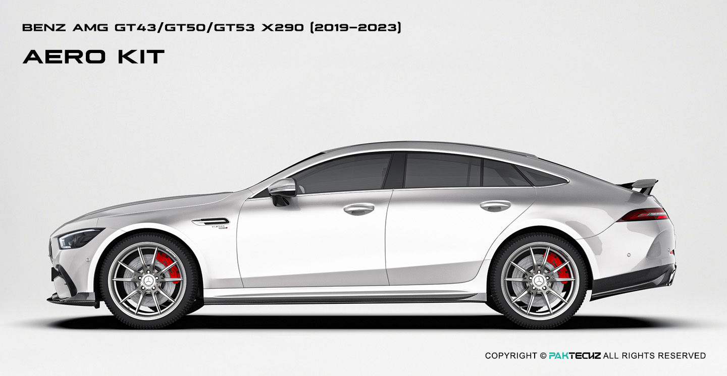 Benz AMG GT43/GT50/GT53 X290 (2019-2023) Paktechz Aerodynamics kit