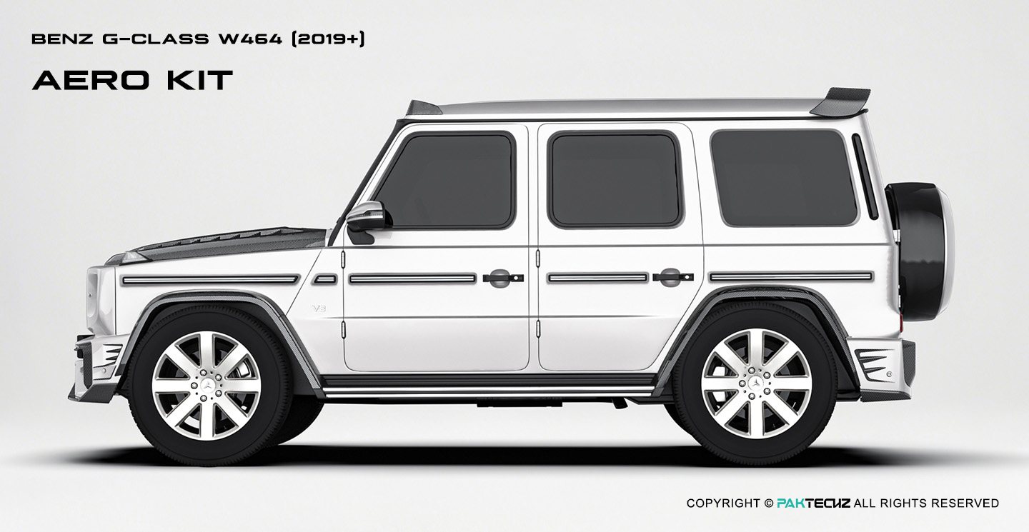Benz G-CLASS W464 (2019+) Paktechz Aerodynamics Kit
