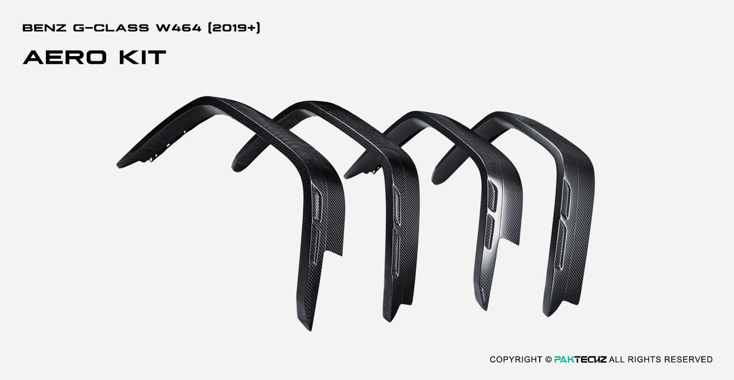 奔驰 G级 Paktechz 款碳纤维轮眉