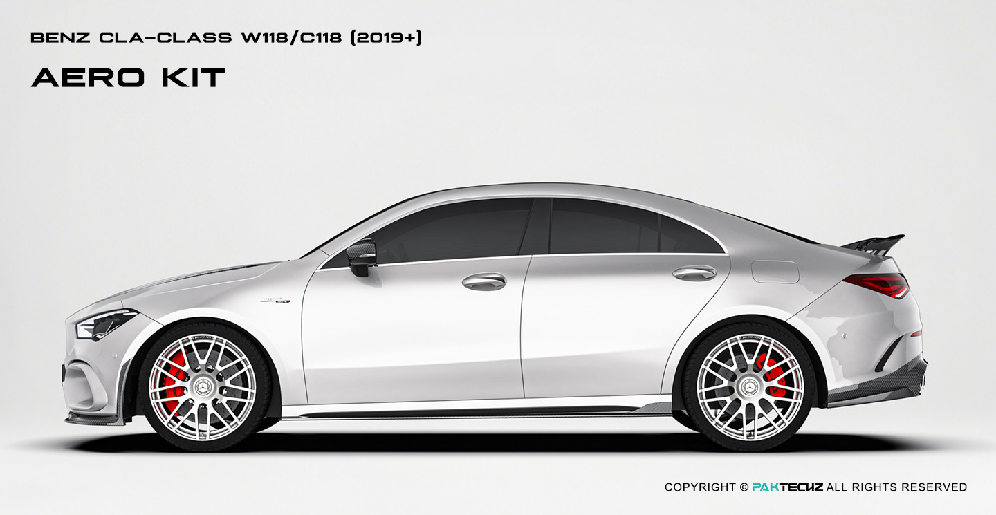 奔驰 CLA级 (W118) Paktechz 款碳纤维套件