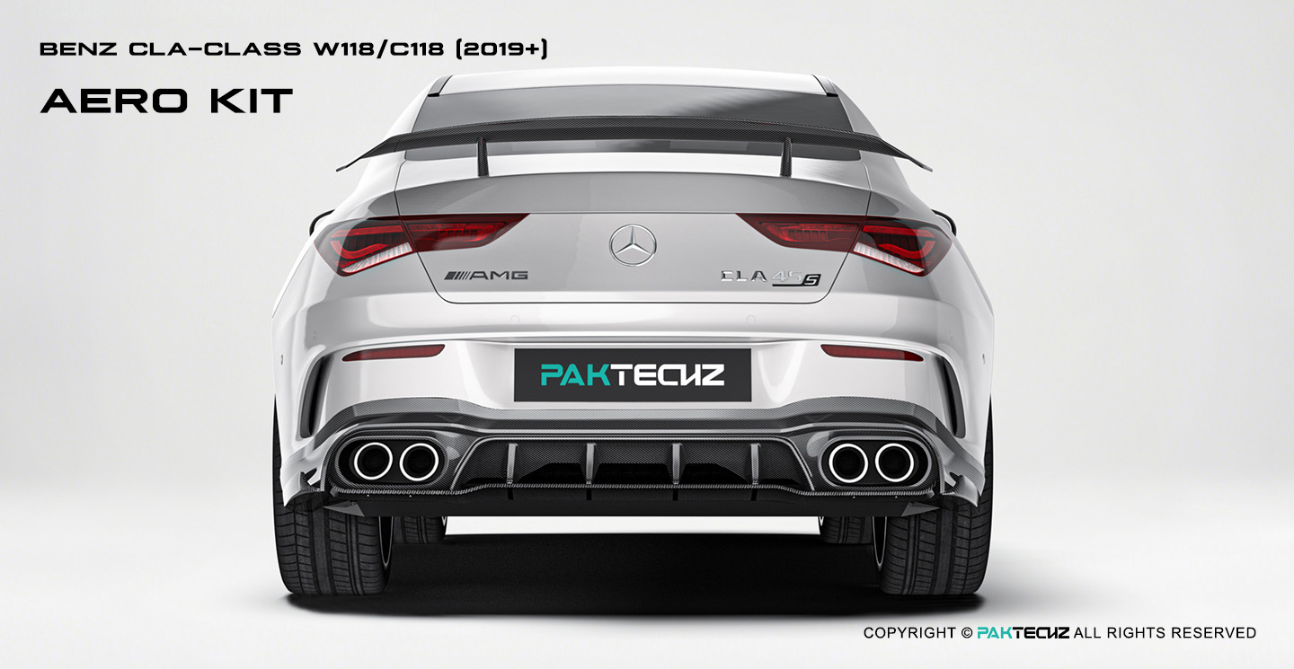 奔驰 CLA级 (W118) Paktechz 款碳纤维套件
