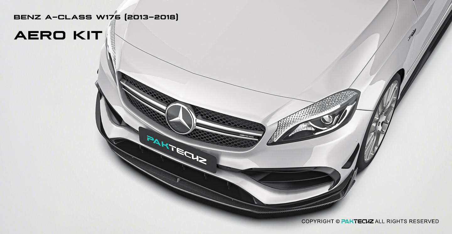 奔驰 A级 (W176) Paktechz 款碳纤维套件
