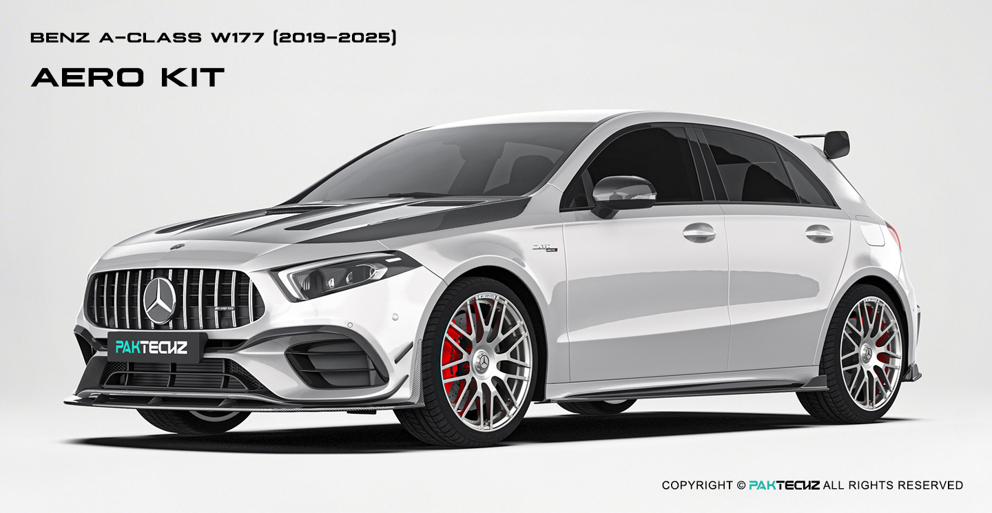 Mercedes Benz A-Class W177 Carbon Fiber Hood