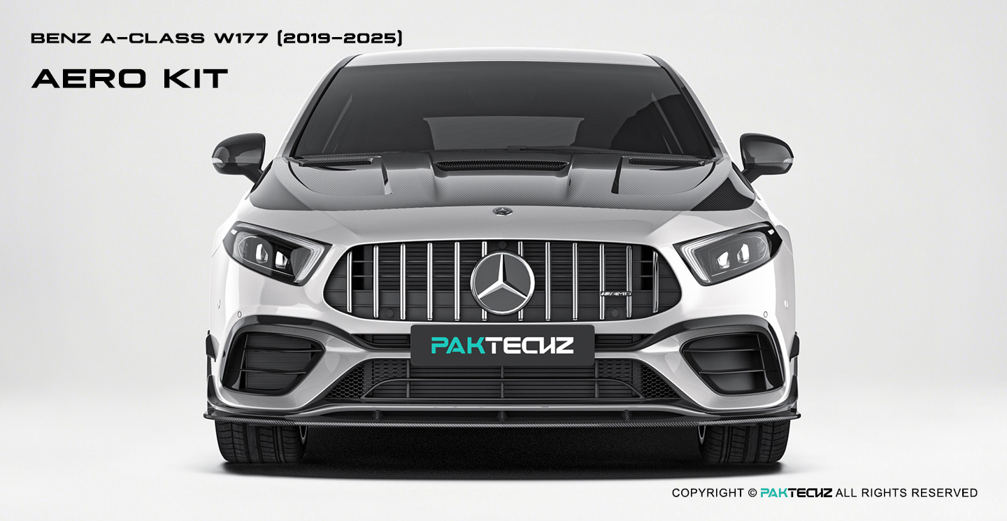 Mercedes Benz A-Class W177 Carbon Fiber Hood