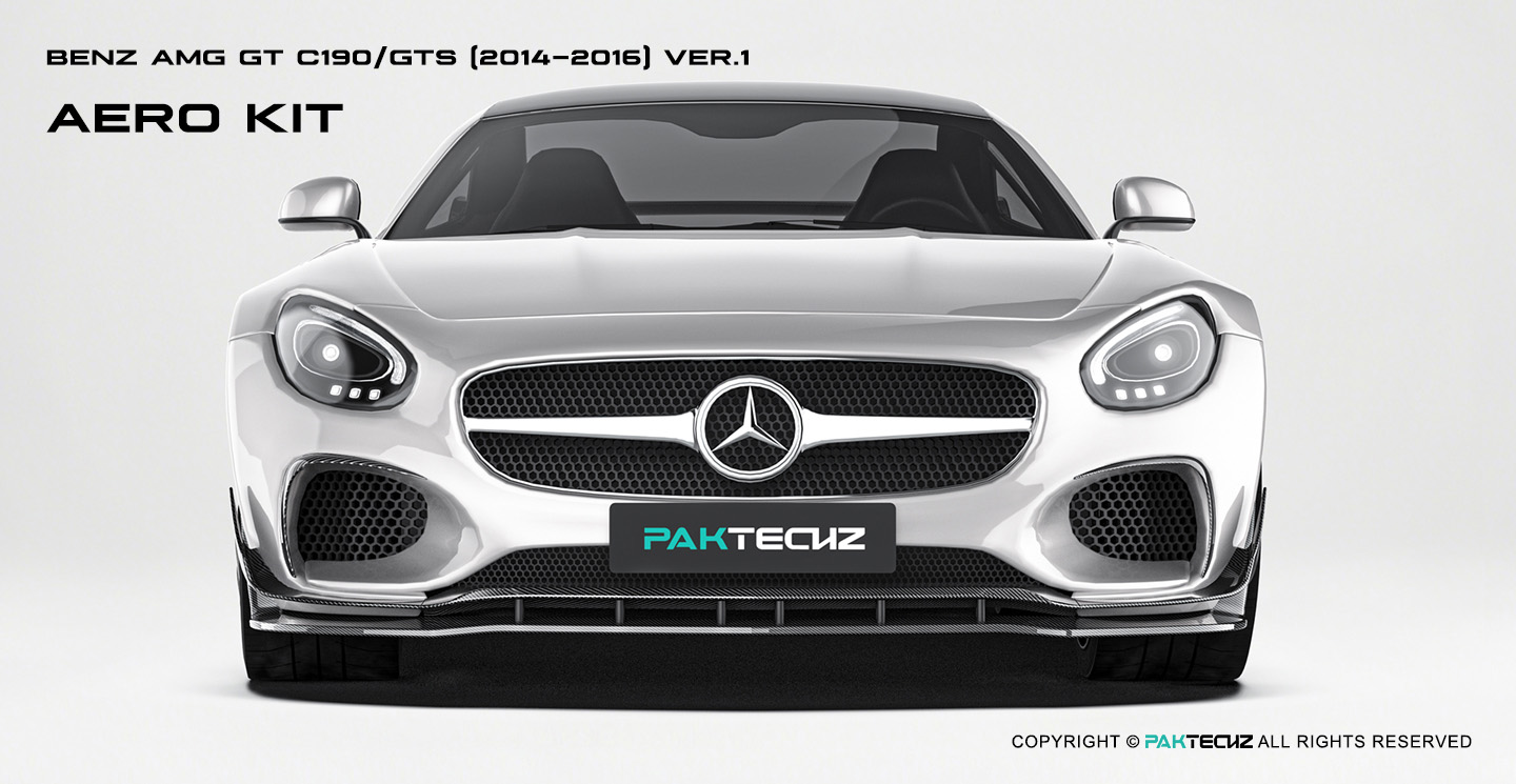 奔驰 AMG GT  Paktechz 款碳纤维套件