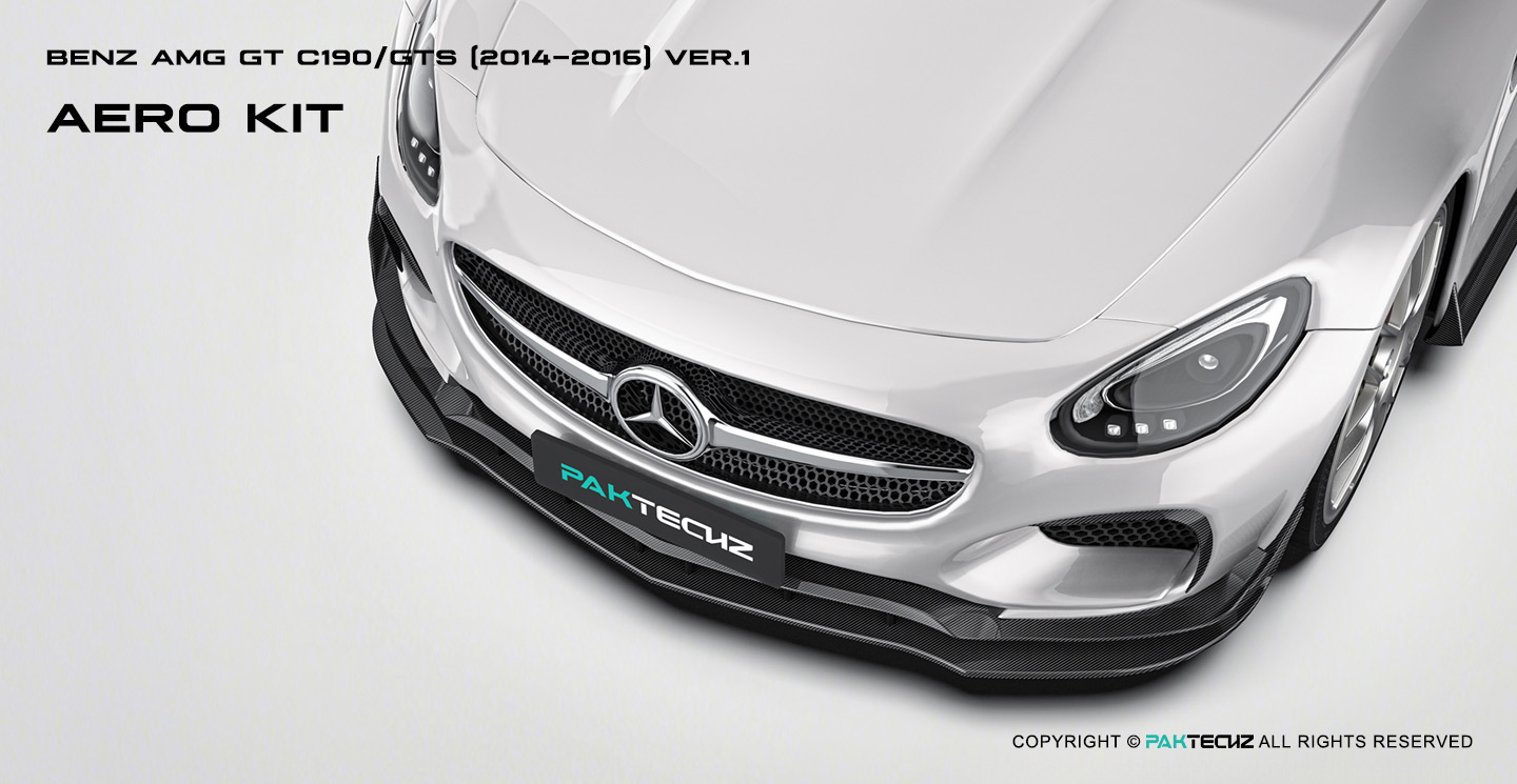 奔驰 AMG GT  Paktechz 款碳纤维套件