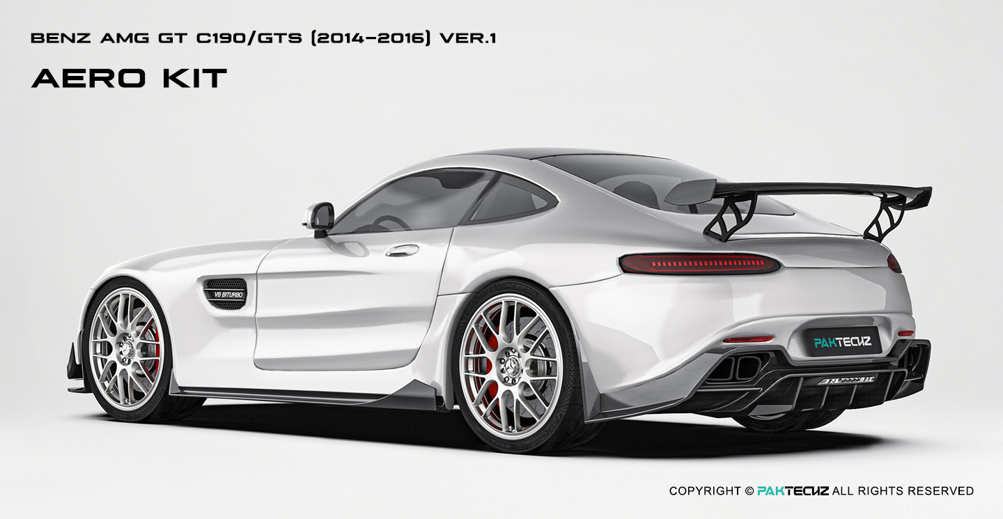 奔驰 AMG GT  Paktechz 款后唇