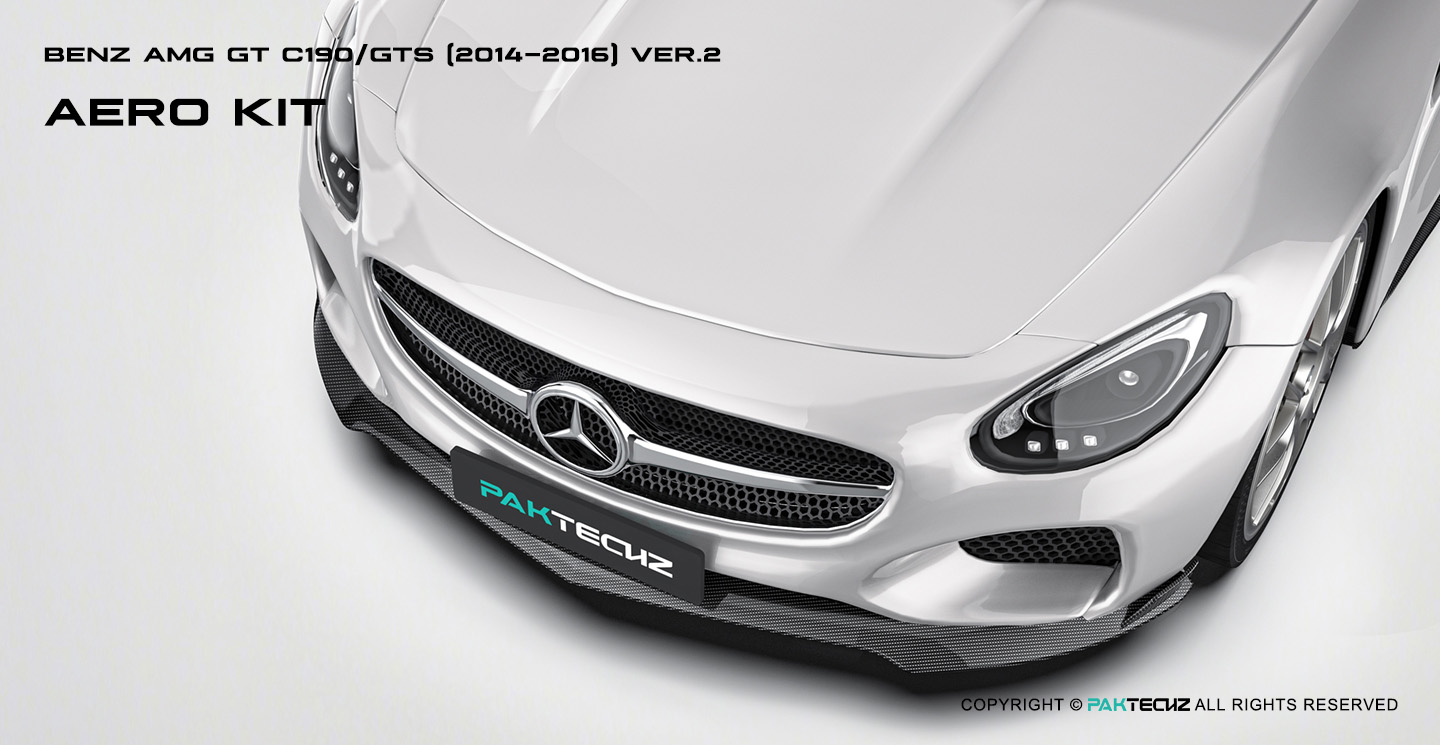 奔驰 AMG GT  Paktechz 款碳纤维套件