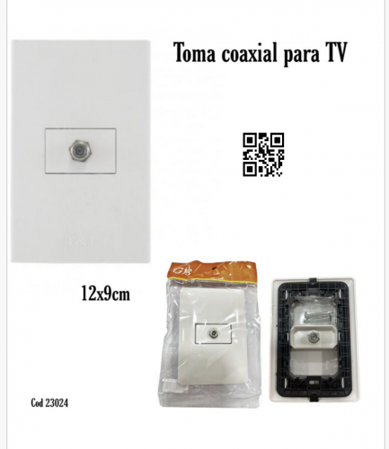 Toma Coxial para TV