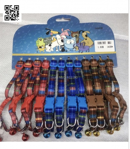 Hebilla para gato y perro, Collar con campana para mascotas, accesorios para perros.