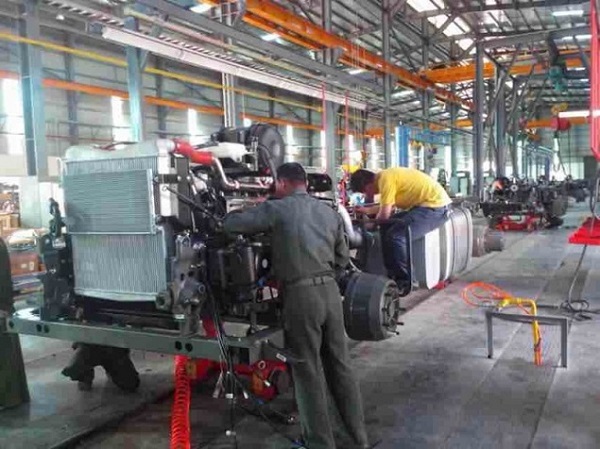 Heavy truck CKD factory provides diversified services to customers