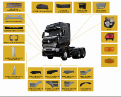 Sinotruk howo-7 cabin assy