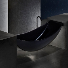Neues, einzigartiges, patentiertes Design, freistehende Acryl-Schwimmgefäß-Hängematten-Badewanne TW-6698