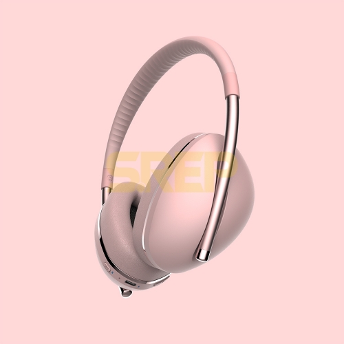 TWS & ANC Fashion Bluetooth Headphone AiMuz HP F1 Pink