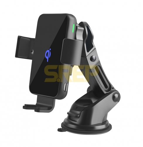 Smart Wireless Charger Car Mount Fashionable Automatic Clamping Style CF-T1