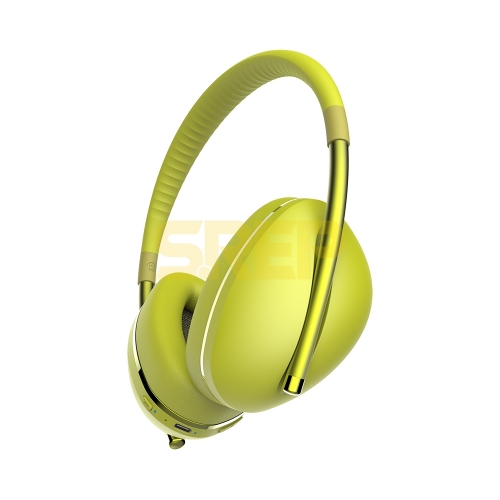 TWS & ANC Fashion Bluetooth Headphone AiMuz HP F1 Yellow