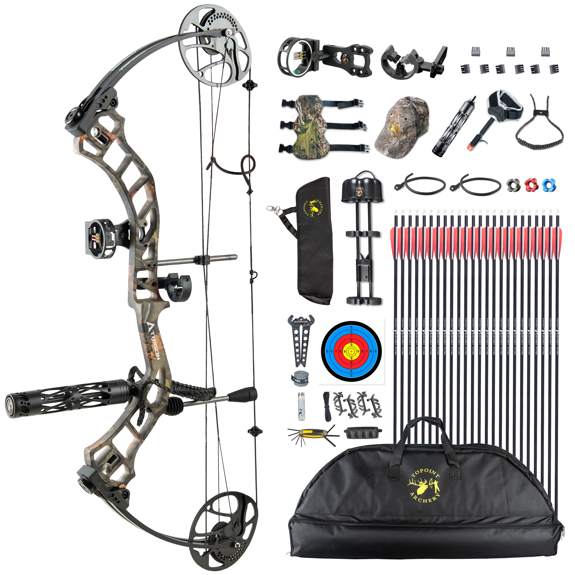 TOPOINT ARCHERY Compound Bow 1xstring and 2xCables Set Made by BCY-X Material 