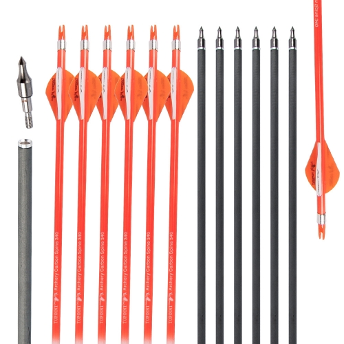 TOPOINT ARCHERY Outdoors Spine 340 Pure Carbon 30inch