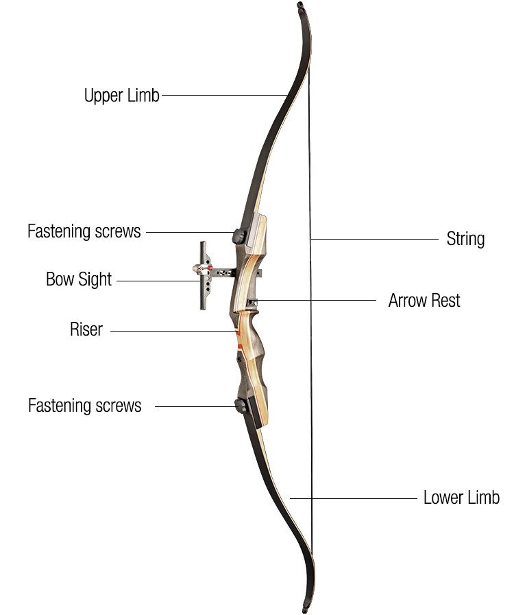 TOPOINT ARCHERY 62" Takedown Recurve Bow Archery for Hunting Targeting