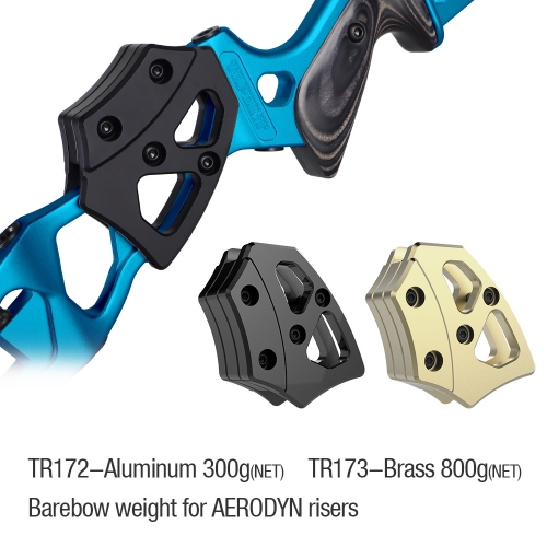 Barebow Weight Package for Aerodyn riser