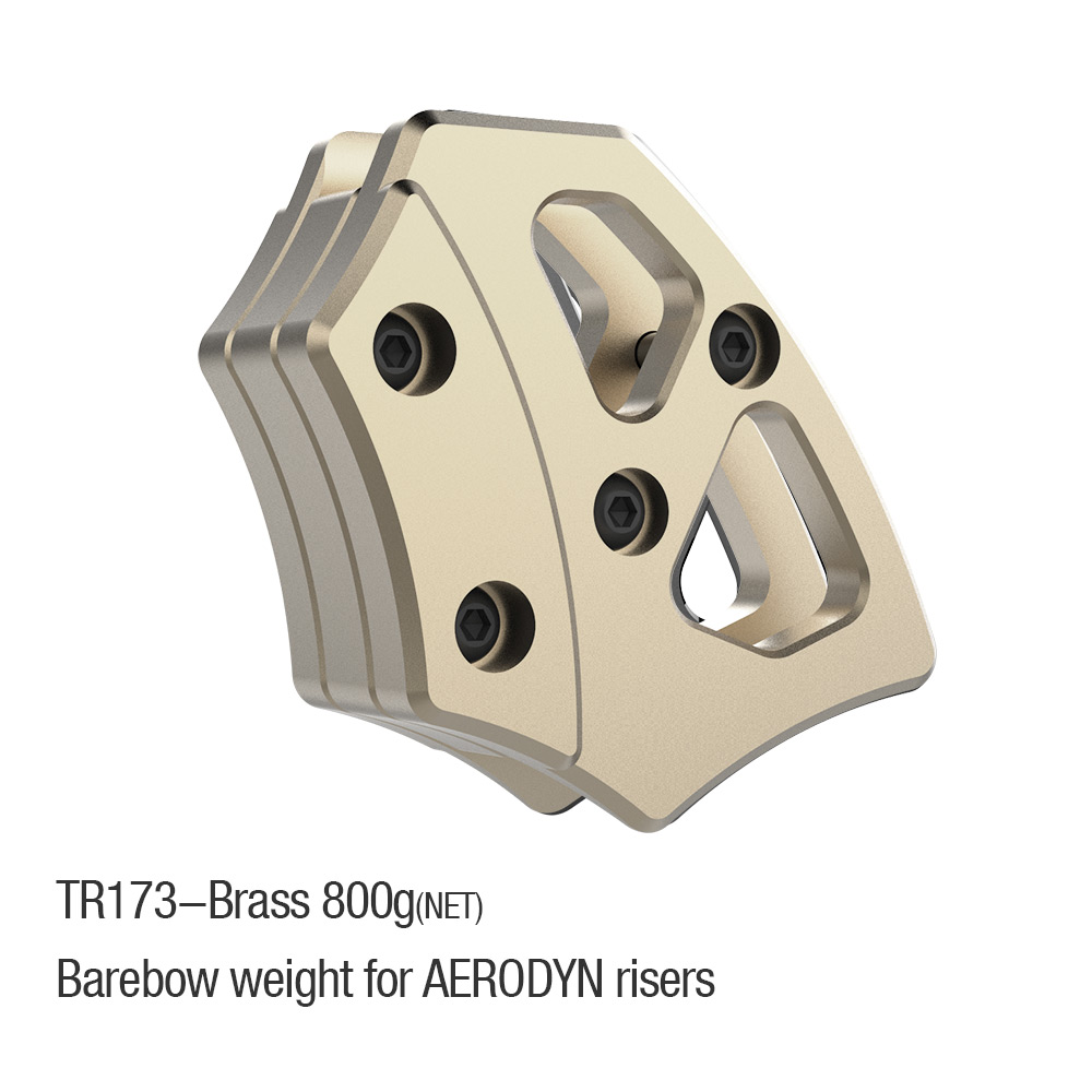 Barebow Weight Package for Aerodyn riser