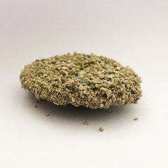 Bentonita livre de poeira para gatos, forma esmagada 1-2,8 mm