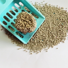 Forme de boule de litière pour chat en bentonite soluble 1-3,5 mm