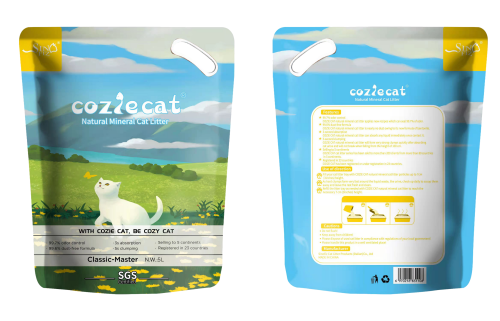 COZIE CAT-D Irregulat Bentonite 0.5-2mm Classic-Master Natural Mineral Cat Litter