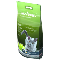 COZIE CAT-A Bentonite Cat Litter Ball Shape Apple Scent Strong Clumping