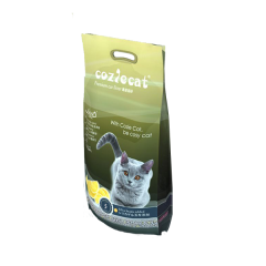 COZIE CAT-A Bentonite Cat Litter Ball Shape Lemon Scent Strong Clumping