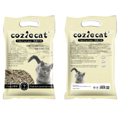 COZIE CAT-E Tofu Cat Litter 2mm Easy Clean Quick Absorption Flushable