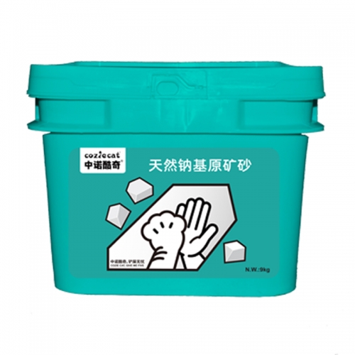 中诺酷奇-A Bentonite Cat Litter 0.5-2mm Strong Clumping 9KG