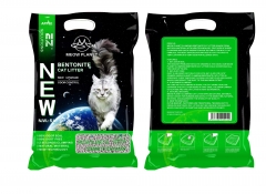 MEOW PLANET-A Bentonite Cat Litter Apple Scent Ball Shape 1-3.5mm Fast Clumping