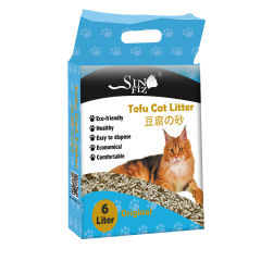 SINOFIZ-C Tofu Cat Litter 2mm Easy Clean Quick Absorption Flushable