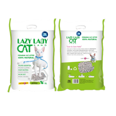 LAZY LADY-B Bentonite Cat Litter Apple Scent Ball Shape 1-3.5mm Fast Clumping