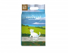 COZIE CAT-C Bentonite Cat Litter Ball Shape Coffee Scent Strong Clumping