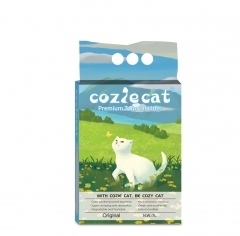 COZIE CAT-F Tofu Cat Litter 2mm Easy Clean Quick Absorption Flushable