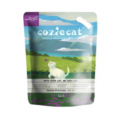 COZIE CAT-D Irregulat Bentonite 0.5-2mm Noble-Formula Natural Mineral Cat Litter