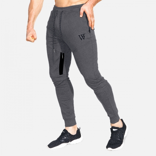 ZENWILL Ligera Jogger Gym Hombre,Pantalones Elásticos Deportivos para  Correr,Pantalon Chandal Hombre con Bolsillos Ocultos con Cremallera(Gris  Claro,S) : : Moda