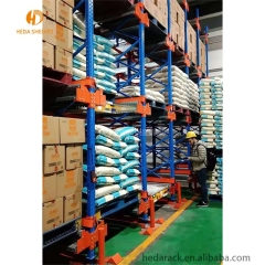 Warehouse Drive In Metal Pallet Storage Racking System For Irregular Products