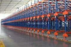 Customized Warehouse Q235-Cold Rolled Steel Drive-in Pallet Racking System Rack