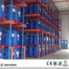 Customized Warehouse Q235-Cold Rolled Steel Drive-in Pallet Racking System Rack