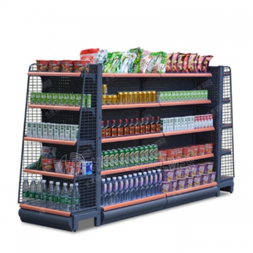 Display Gondola Shelf, Super Market Goods Shelves, Snacks Store Display