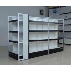 Wood Supermarket Supplies Display Shelves For Retail Store