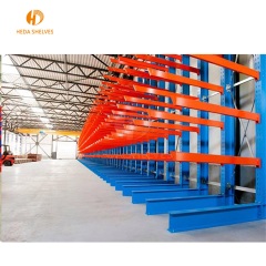 Economical Heavy Duty Warehouse Pipe Storage Galvanized Cantilever Racking System adjustable shelf